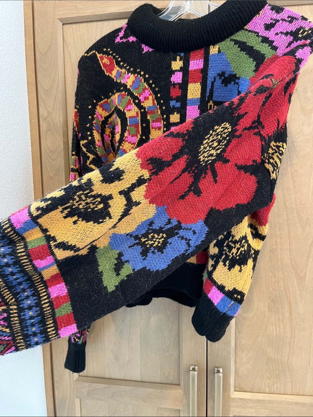 Farm Rio Neck Roll Sweater - Picture 4 of 7